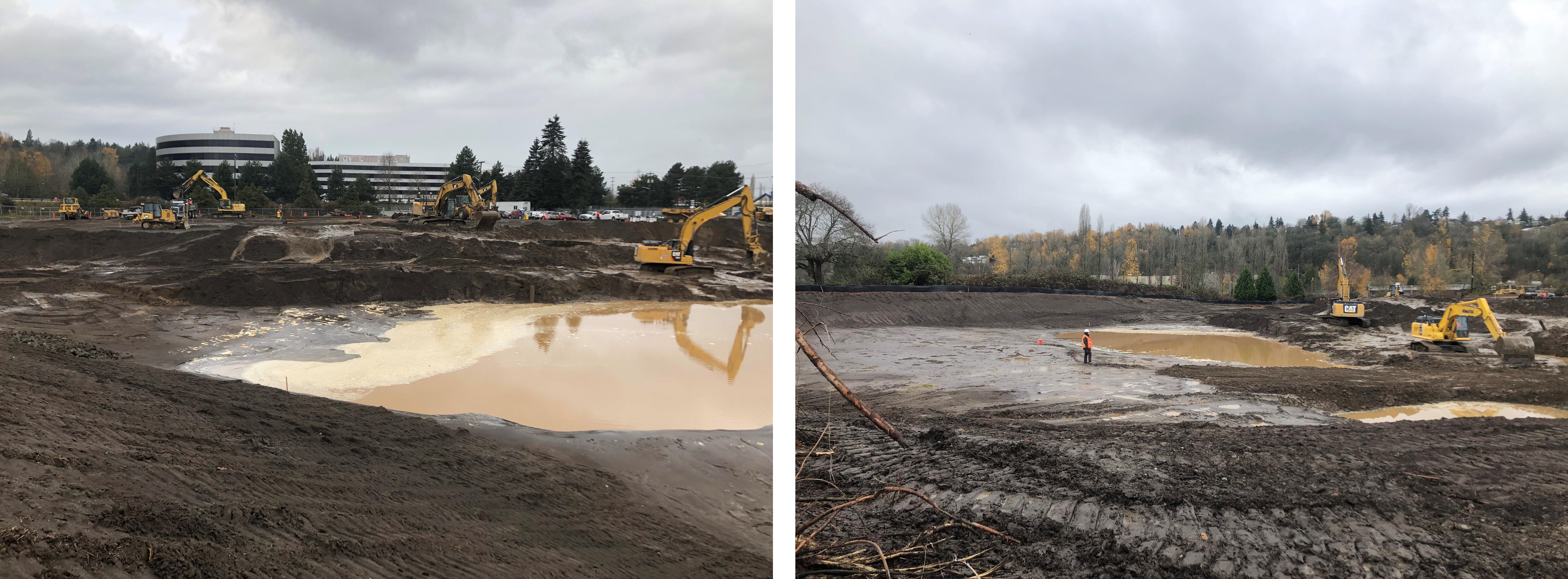 Chinook Wind Mitigation Project Construction in December, 2021